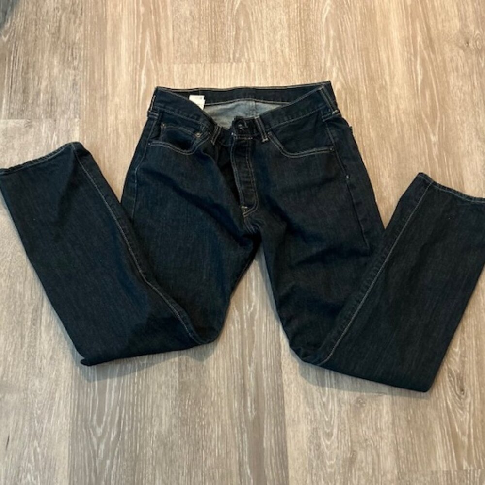 Levi's 501 Jeans Men's Regular Fit Button Fly Relaxed 32x32